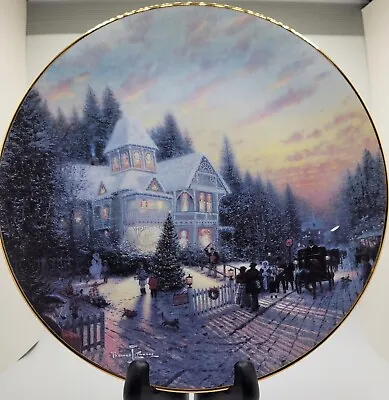 Buy Thomas Kinkade  The Magic Of Christmas  1992 Collector Plate  • 14.21£