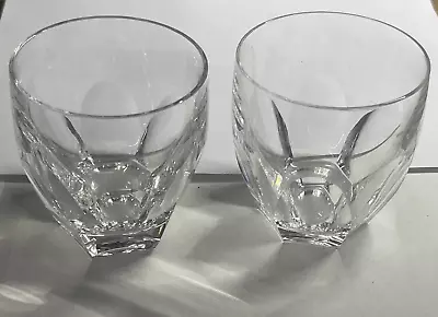 Buy Waterford Crystal  Pair Of 9cm Tall X 8cm Wide Whisky Tumbler Glasses • 70£