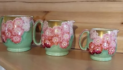 Buy 3 Graduated Jugs Hand Painted By Grays Pottery • 50£