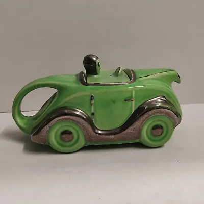 Buy 1930s SADLER CHINA Made French Green Motor Car Shaped Teapot Art Deco  • 95.99£