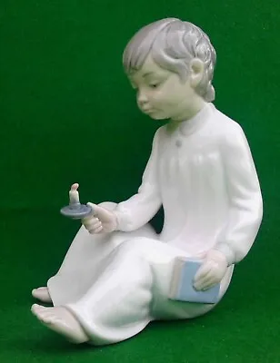 Buy Lladro / Nao “boy With Candle And Book” - 0567. • 14.99£