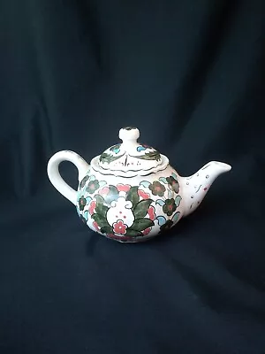 Buy Turkish, KUTAHYA, Pottery Handpainted Teapot  Signed H Ekici • 26£