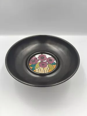 Buy A Rare Poole Pottery Olympus Black Panther Bowl Designed By Rosalind Sommerfelt • 85£