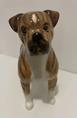Buy Beswick Boxer Dog Figurine Brindle Blue Mountain Model 1202 A Greddington • 32£