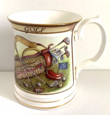 Buy Golf Mug - Queens  A Churchill Brand Fine Bone China  - Rare Bargain Present • 6£