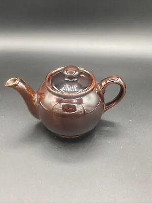 Buy Sadler Brown Tea Pot Made In England UK Porcelain Ceramic Small  • 15.66£