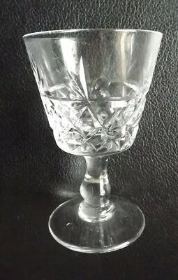 Buy Royal Brierley Crystal Braemar Small Wine / Sherry Glass Unsigned Second? • 10£
