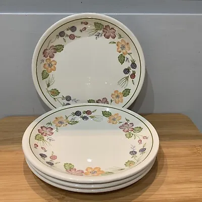 Buy Biltons Staffordshire Country Lane Side Plates X 4 Woolworths Blackberry Flowers • 20£