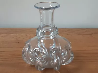Buy Antique  Victorian 19th Century Ribbed  Glass Water Wine Carafe • 10£