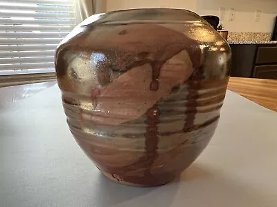 Buy Nice! Wood Fired Drip Glaze Vase 5” Tall • 17.81£