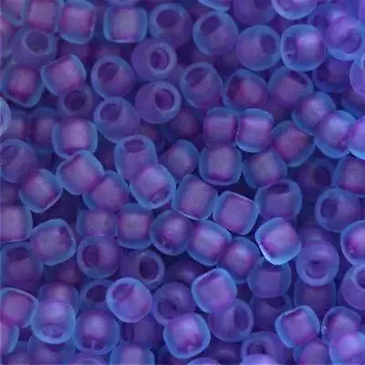 Buy 11/0 Toho Seed Beads Vibrant Colours - 10g & 5g Frosted Ruby, Purple, Grape • 2.40£