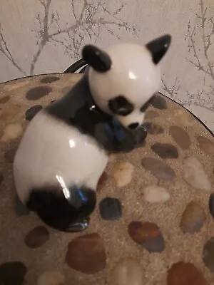 Buy Lomonosov USSR Porcelain China Animal Panda Bear Figure Ornament • 5.99£