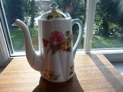 Buy VERY RARE SHELLEY  BEGONIA  PATTERN NUMBER 13427 17 Cm COFFEE POT. BEAUTIFUL. • 175£