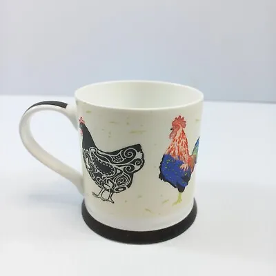 Buy Chicken Hen Rooster Cockeral Queens Fine Bone China Coffee Cup Mug Country Farm  • 19.99£