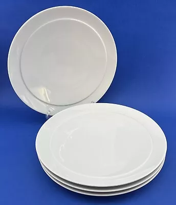 Buy Denby Set/4 Mint White 1809 Dinner Plates Everyday 11” Dinner Ware England • 43.23£