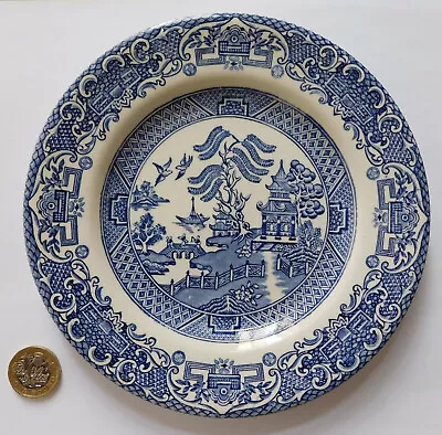 Buy Willow Pattern Small Tea Plate English Ironstone Tableware EIT Vintage 6.75 Inch • 5.99£