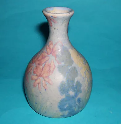 Buy Carol Wynne Morris Conwy Pottery Wales -Subdued Colours Attractive Floral Design • 35£