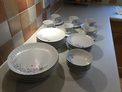 Buy Immaculate Vintage Porcelain Bavarian Dinner Service ( 33 Piece Set ) • 120£