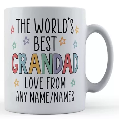 Buy Personalised Worlds Best Grandad - Gift Mug • 10.99£