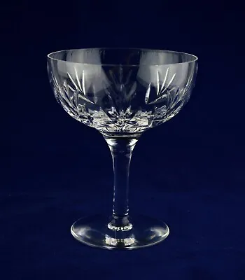 Buy Stuart Crystal “KENT” Champagne Glass / Saucer – 12.2cms (4-3/4″) Tall • 19.50£