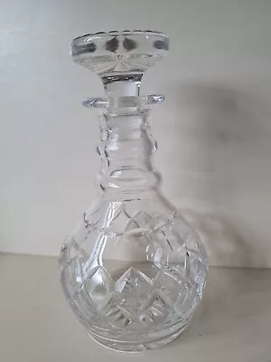 Buy Stuart England Lead Crystal Decanter 23cm Tall With Stopper • 19.99£