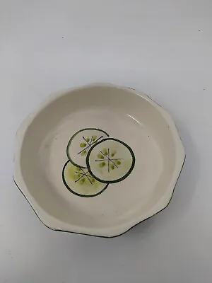 Buy Vintage Retro Toni Raymond Pottery Hand Painted Bowl Dish Cucumber Kitchen • 12.99£