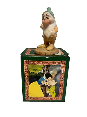 Buy Royal Doulton Disneys Snow White And The Seven Dwarfs Figurine Bashful SW16 • 18.25£