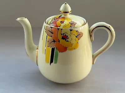 Buy Vintage Crown Of Staffordshire Teapot Floral Pattern • 29£