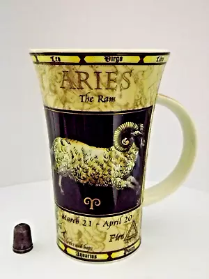 Buy Large Dunoon Aries Zodiac Stoneware Mug Designed By Jack Dadd • 9.99£