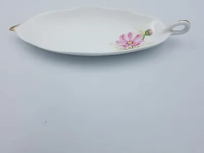 Buy Vtg Noritake Okura Oac Bone China Leaf Shaped Bonbon Dish Hand Painted Flower • 24.99£