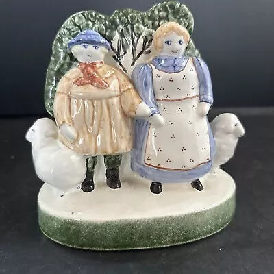 Buy Shepherd Neame And His Wife Of Sussex Rye Pottery Pastoral Rye Figures England • 27.11£