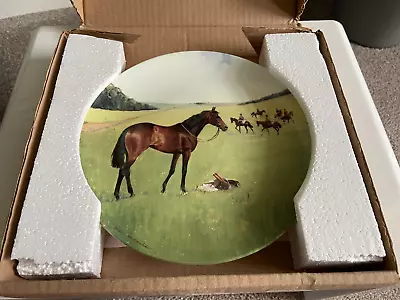 Buy Coalport 8  Limited Edition #747A China Horse Plate - Riding Out • 10£