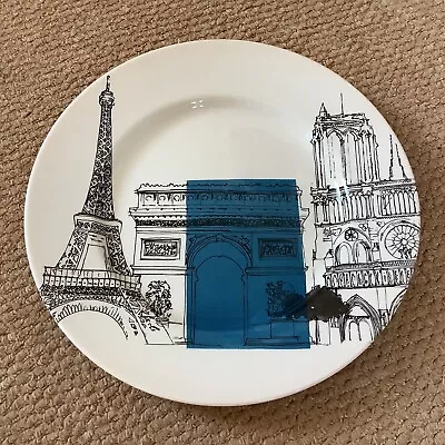 Buy Poole Pottery Paris City Sketch Plate 11 In Diam, FREEPOST  • 12.99£