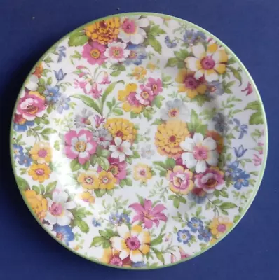 Buy J Buckley (Grindley?) Plex Chintz Floral Pattern 5  Plate C1930's • 14£