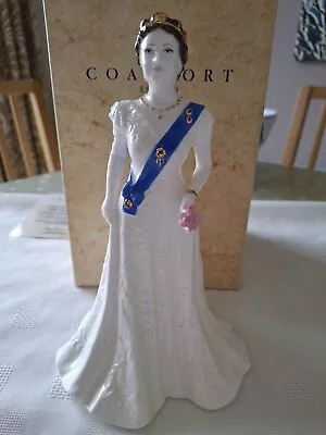Buy Coalport Figurine Queen Mother's 95th Birthday Ltd Edition Preowned • 59.99£