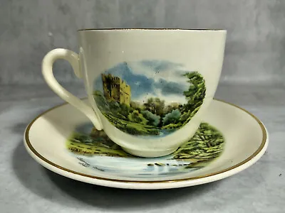Buy Tea Cup & Saucer - Arklow Pottery - Blarney Castle - Cork, Ireland • 5.99£