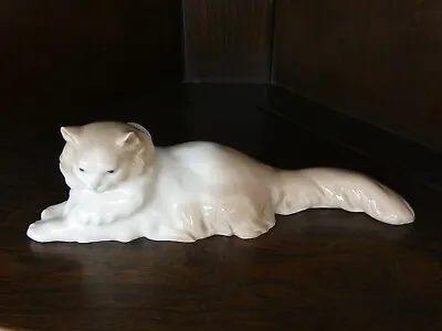 Buy Nao / Lladro Porcelain Angoras Cat Figure 02010113 • 19.95£
