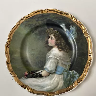 Buy Royal Grafton Pears Victorian Paintings Plate  Daughter Of Eve . Limited Edition • 6£
