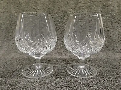 Buy 2 X Stuart Crystal Hamilton Brandy Glasses– 12.7cms Tall- 1st Quality • 19.99£