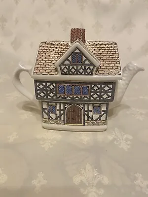 Buy Vintage Sadler Teapot Tudor House English Country House Series No 4437   England • 12.99£