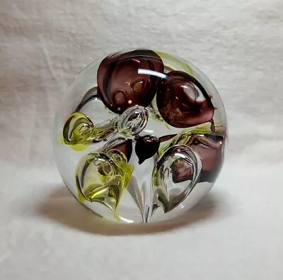 Buy Langham Glass Paperweight.  Excellent Condition.  Free P&P. • 17£