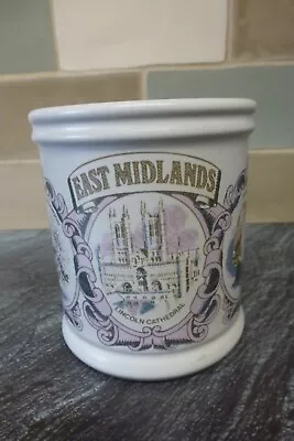 Buy Vintage Denby Regional Counties Collectable Mug East Midlands 1970's • 3.50£