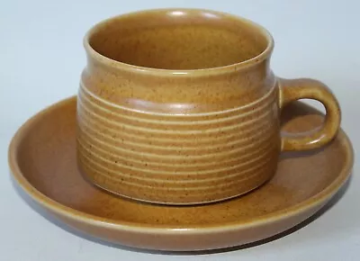 Buy Denby Langley Pottery - Canterbury - Tea Cup And Saucer - Vgc • 7.99£