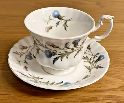 Buy *** Royal Albert  Brigadoon  Tea Cup And Saucer - Bone China - Floral *** • 4.99£