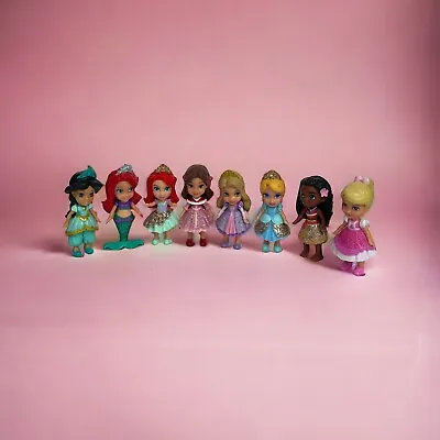 Buy Disney Princess Mini Toddler Posable Figurines Lot Of 8 See Description  • 12.63£