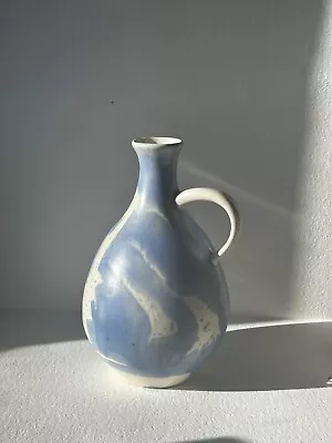 Buy Super Aviemore Studio Pottery Blue  Bottleneck Vase • 15.50£