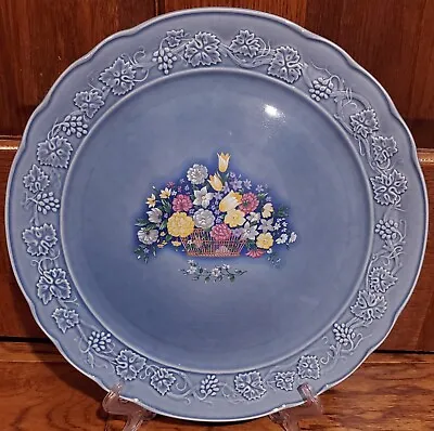 Buy VTG Authentic Faiencerie De Gien Harmonelle 12.5  Serving Plate Made In Italy • 28.81£