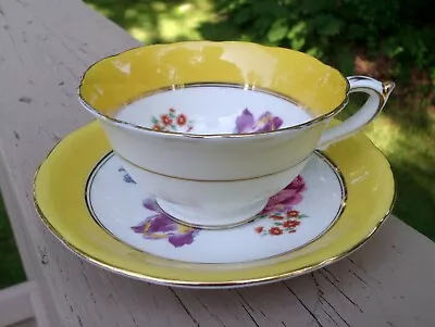 Buy Paragon Fine Bone China Cup & Saucer England Flowers -by Appm't  Queen Elizabeth • 22.77£
