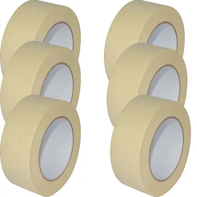 Buy Quality Masking Tape 50mm X 50m Indoor/Outdoor General Purpose Decorating NEW • 189.98£