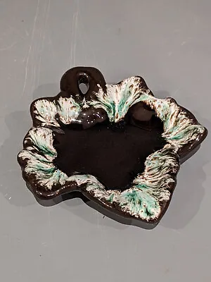 Buy Vallauris Pottery France Leaf Dish Wall Hung Retro Vintage Nostalgic Seventies • 11.95£